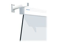 Projecta - Monteringsfäste för projektionsskärm - väggmontering - svart, RAL 7021 10800091
