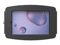 Compulocks Galaxy Tab A 8.4" Space Enclosure Wall Mount - Hölje - för surfplatta - låsbar - höggradig aluminium - svart - skärmstorlek: 8.4" - monteringsgränssnitt: 100 x 100 mm - väggmonterbar - för Samsung Galaxy Tab A (8.4 in) 2084GASB