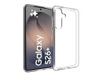 Insmat Crystal - Baksidesskydd för mobiltelefon - termoplastisk polyuretan (TPU) - klar - för Samsung Galaxy S26+ 650-1392