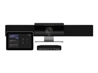 Poly Studio Medium Room Bundle - För zoomningsrum - paket för videokonferens (Poly Studio USB videobar, Poly TC10 pekstyrenhet, HP Mini Conferencing PC) - Zoomcertifierad, Certifierad för Microsoft-teams - svart 9C961AA