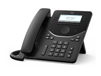 Cisco Desk Phone 9841 - VoIP-telefon - med Trusted Platform Module (TPM) 2.0 med nummerpresentation/samtal väntar - SIP, SDP, RTCP, RTP, SRTP - 4 linjer - kolsvart DP-9841-K9=