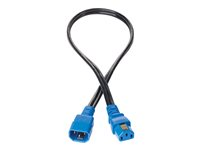 HPE Jumper Cord - Strömkabel - IEC 60320 C19 till IEC 60320 C20 - 1.2 m - flintgrå - för ProLiant XL270d Gen10; Rack; Synergy 12000 Frame AF575A