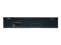 Cisco 2911 VPN ISM Module HSEC Bundle - Router 1GbE - WAN-portar: 3 - rackmonterbar CISCO2911-HSEC+/K9