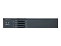 Cisco 867VAE - Router - DSL-modem 4-ports-switch - 1GbE - WAN-portar: 2 - rackmonterbar C867VAE-K9