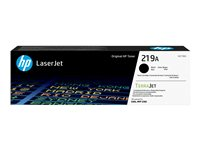 HP 219A - Svart - original - LaserJet - tonerkassett (W2190A) - för P/N: 499Q6F#BAZ, 499Q7F#BAZ, 499Q8F#ABF, 499Q8F#B19, 499Q8F#BAZ, 499R0F#BAZ, 8D7L0A#BAZ W2190A