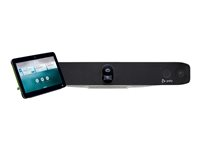 Poly Studio X70 - Allt-i-ett videobar (Poly TC10 pekstyrenhet, videofält) - Zoomcertifierad, Certifierad för Microsoft-teams, Google Meet-certifierad - svart 8L540AA