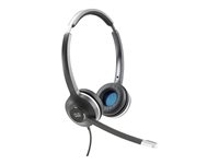 Cisco 532 Wired Dual - Headset - på örat - kabelansluten - för IP Phone 6841, 6851, 7821, 7841, 7861, 8811, 8841, 8845, 8851, 8861, 8865, 8865NR CP-HS-W-532-RJ=