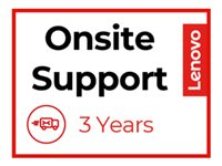 Lenovo Onsite - Utökat serviceavtal - material och tillverkning (för bärbara datorer) - 3 år - på platsen - för V14 G2 ITL; V15; V15 G2 IJL; V15 G2 ITL; V15 G3 ABA; V15 IML; V17 G3 IAP; V17 G4 IRU 5WS0Q81865