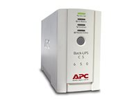 APC Back-UPS CS 650 - UPS - AC 230 V - 400 Watt - 650 VA - RS-232, USB - utgångskontakter: 4 - beige BK650EI