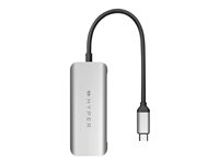 HyperDrive 4-in-1 USB-C Hub - Dockningsstation - USB-C - HDMI HD41-GL