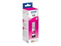 Epson 106 - 70 ml - magenta - original - bläcktank - för EcoTank ET-7700, ET-7750, L7160, L7180; Expression Premium ET-7700, ET-7750 C13T00R340