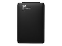 WD My Passport Studio WDBALG5000ABK - Hårddisk - krypterat - 500 GB - extern (portabel) - FireWire 800 / USB 2.0 WDBALG5000ABK-EESN