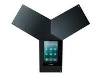 Poly Trio 8800 - VoIP-konferenstelefon - med Bluetooth interface - 5-vägs samtalsförmåg - SIP - 3 linjer - svart 849A7AA#AC3