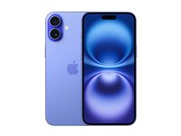 Apple iPhone 16 Plus - 5G smartphone - dual-SIM / Internminne 128 GB - OLED-skärm - 6.7" - 2796 x 1290 pixels - 2 bakre kameror 48 MP, 12 MP - front camera 12 MP - ultramarinblå MXVX3QN/A