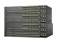 Cisco Catalyst 2960S-F48FPS-L - Switch - Administrerad - 48 x 10/100 + 4 x SFP - skrivbordsmodell, rackmonterbar - PoE+ WS-C2960S-F48FPS-L