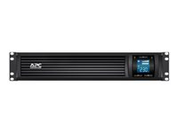 APC Smart-UPS C 1000VA 2U LCD - UPS (kan monteras i rack) - AC 230 V - 600 Watt - 1000 VA - USB - utgångskontakter: 6 - 2U - svart - för P/N: AR4018SPX432, AR4024SP, AR4024SPX429, AR4024SPX431, AR4024SPX432, NBWL0356A SMC1000I-2U