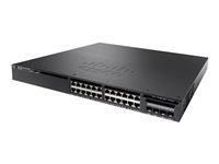 Cisco Catalyst 3650-8X24PD-L - Switch - L3 - Administrerad - 16 x 10/100/1000 (PoE+) + 8 x 100/1000/2.5G/5G/10G (PoE+) + 2 x 10 Gigabit SFP+ (upplänk) - skrivbordsmodell, rackmonterbar - PoE+ WS-C3650-8X24PD-L