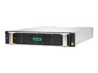 HPE Modular Smart Array 2060 10GBase-T iSCSI SFF Storage - 6th Generation - hårddiskarray - 0 TB - 24 fack (SCSI) - iSCSI (10 GbE) (extern) - kan monteras i rack - 2U R7J73A
