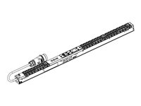 Eaton ePDU G3 Metered Input - Kraftdistributionsenhet (kan monteras i rack) - AC 400 V - 3-fas - Ethernet 10/100, RS-232 - ingång: IEC 60309 16A - utgångskontakter: 24 (3 x IEC 60320 C19, 21 x IEC 60320 C13) - 24U - 3 m sladd EMIB20