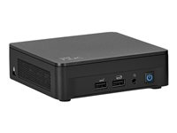 Intel Next Unit of Computing 13 Pro Kit - NUC13L3Kv7 - Slim Chassis - Core i7 1370P - vPro Enterprise - 0 GB - ingen HDD RNUC13L3KV7000U