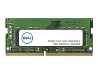 Dell - DDR4 - modul - 16 GB - SO DIMM 260-pin - 3200 MHz / PC4-25600 - 1.2 V - ej buffrad - ECC - Uppgradering - för Precision 3561, 5560, 5760, 7560, 7760 AB640683