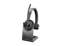 HP Poly Voyager 4310 - Voyager 4300 UC series - headset - på örat - Bluetooth - trådlös, kabelansluten - USB-C - svart - Certifierad för Microsoft-teams, Zoomcertifierad 77Y96AA