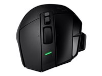 Logitech G G502 X PLUS - Mus - optisk - trådlös - 2.4 GHz - USB Logitech LIGHTSPEED-mottagare - svart 910-006163