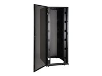 Tripp Lite 48U Rack Enclosure Server Cabinet 30" Wide w/ Doors & Sides - Rack skåp - svart - 48U - 19" SR48UBWD