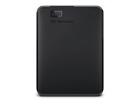 WD Elements Portable WDBLSS0040BBK - Hårddisk - 4 TB - extern (portabel) - USB 3.2 Gen 1 - svart WDBLSS0040BBK-WESN
