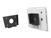 Compulocks VESA Fixed Wall Mount Bracket - Konsol - för hölje - höggradig aluminium - svart - monteringsgränssnitt: 100 x 100 mm - väggmonterbar, monterbar på ytor - för Axis iPad 10.2-inch POS VESA Enclosure ENWMB