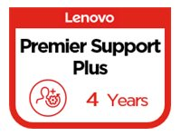 Lenovo Premier Support Plus Upgrade - Utökat serviceavtal - material och tillverkning (för system med 3 års Premier-support) - 4 år (från ursprungligt inköpsdatum av utrustningen) - på platsen - svarstid: NBD - för ThinkPad T14s Gen 4 21F9 5WS1M86980