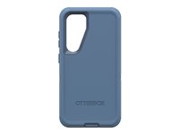 OtterBox Defender Series - Baksidesskydd för mobiltelefon - robust - polykarbonatskal, överdrag av syntetgummi, polykarbonathölster - baby blue jeans (blå) - för Samsung Galaxy S24 77-94477