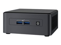 Intel Next Unit of Computing Kit 11 Pro Kit - NUC11TNHi7 - mini-PC Core i7 1165G7 2.8 GHz - 0 GB - ingen HDD BNUC11TNHI70L00