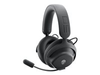 Alienware Pro Wireless Gaming Headset - Headset - fullstorlek - Bluetooth/radiofrekvens 2,4 GHz - trådlös, kabelansluten - aktiv brusradering - USB - Dark Side of the Moon PRO-HS-G-DEAM