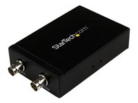 StarTech.com SDI till HDMI-konverterare ? 3G SDI till HDMI-adapter med SDI-loop through-utdata - Videokonverterare - 3G-SDI - HDMI, 3G-SDI - svart SDI2HD