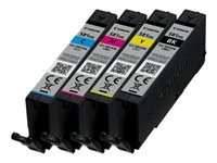 Canon CLI-581XXL C/M/Y/BK Multi Pack - 4-pack - 11.7 ml - Very High Yield - svart, gul, cyan, magenta - original - förpackning med stöldmärkning - bläcktank - för PIXMA TS6251, TS6350, TS6351, TS705, TS8252, TS8350, TS8351, TS8352, TS9550, TS9551 1998C004