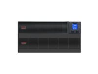 APC Easy UPS SRV SRV10KRIL - UPS (kan monteras i rack) - AC 220-240 V - 10000 Watt - 10000 VA - 1-fas - USB, RS-232 - utgångskontakter: 1 - 2U SRV10KRIL