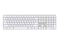 Apple Magic Keyboard with Touch ID and Numeric Keypad - Tangentbord - trådlös - Bluetooth - svensk MK2C3S/A