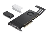 NVIDIA - Grafikkort - RTX A4000 - 16 GB GDDR6 - PCIe 4.0 x16 - 4 x DisplayPort - för ThinkCentre M75t Gen 2 11W5; ThinkStation P3 30GS; P520 30BQ; P620 30E0, 30E1 4X61E26089