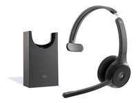 Cisco Headset 721 - Headset - på örat - Bluetooth - trådlös - kolsvart - Cisco Webex Certified HS-WL-721-BUNAS-C