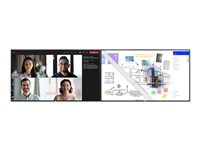 NEC 55" Dual Collaboration Room System - Paket för videokonferens - med MultiSync M551 IGB non-touch 40001570