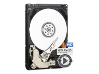 WD AV-25 WD2500BUCT - Hårddisk - 250 GB - inbyggd - 2.5" - SATA 3Gb/s - 5400 rpm - buffert: 16 MB WD2500BUCT