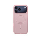 Belkin SheerForce Grip Series - Baksidesskydd för mobiltelefon - MagSafe-kompatibilitet - tillverkas av återvunna material - rosa - för Apple iPhone 17 Pro Max MSA036HQPK