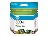 HP 300XL - 11 ml - Lång livslängd - färg (cyan, magenta, gul) - original - bläckpatron - för Deskjet F4210, F4213, F4230, F4235, F4250, F4273, F4274, F4275, F4283, F4288, F4292, F4293 CC644EE#UUS