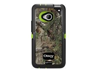 OtterBox Defender with Realtree Camo HTC One - Skydd för mobiltelefon - plast, silikon - Xtragrön - för HTC One 77-26423