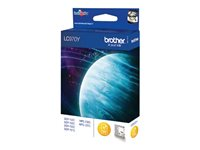 Brother LC970Y - Gul - original - bläckpatron - för Brother DCP-135C, DCP-150C, DCP-153C, DCP-157C, MFC-235C, MFC-260C LC970Y