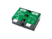 APC Replacement Battery Cartridge #166 - UPS-batteri - 1 x batteri - Bly-syra - 180 Wh - svart - för Back-UPS Pro BR1600MI APCRBC166