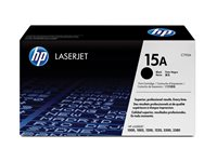 HP 15A - Svart - original - LaserJet - tonerkassett (C7115A) - för LaserJet 1000, 1200, 1220, 3300, 3310, 3320, 3330, 3380 C7115A