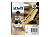 Epson 16XL - 6.5 ml - XL - cyan - original - bläckpatron - för WorkForce WF-2010, 2510, 2520, 2530, 2540, 2630, 2650, 2660, 2750, 2760 C13T16324010