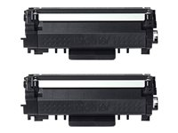 Brother TN2420 TWIN - 2-pack - Lång livslängd - svart - original - tonerkassett - för Brother DCP-L2510, L2530, L2537, L2550, HL-L2350, L2370, L2375, MFC-L2713, L2730, L2750 TN2420TWIN